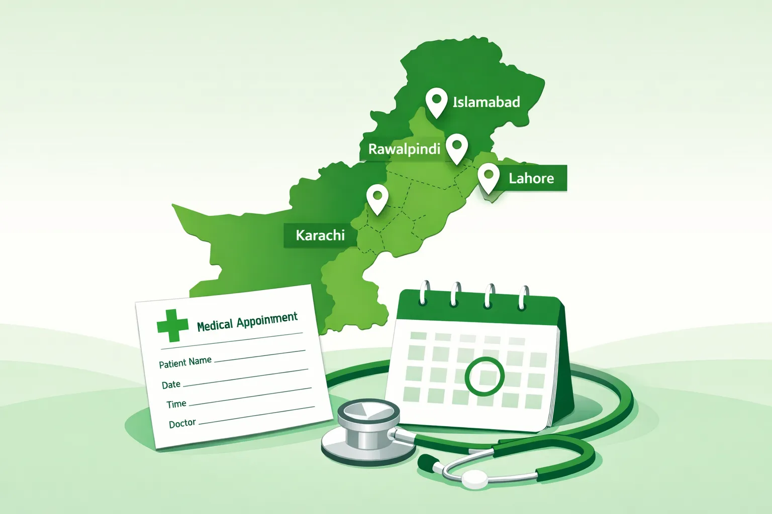 GAMCA appointment Pakistan city guide 2026